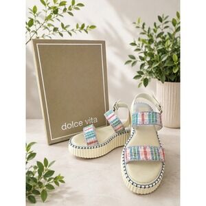 Dolce Vita Drake Confetti sandals 8